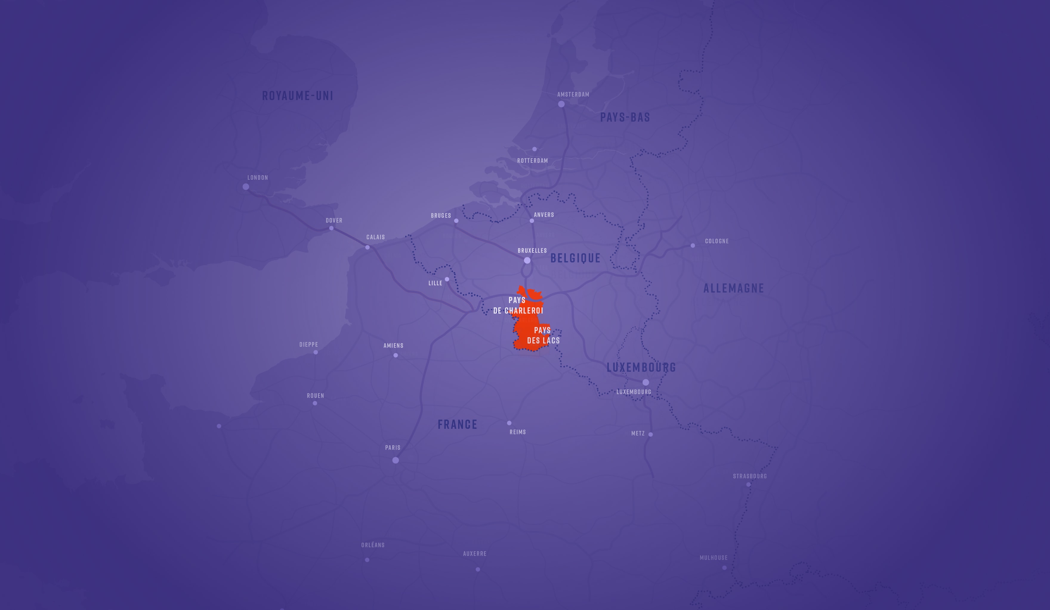 Zones de Charleroi