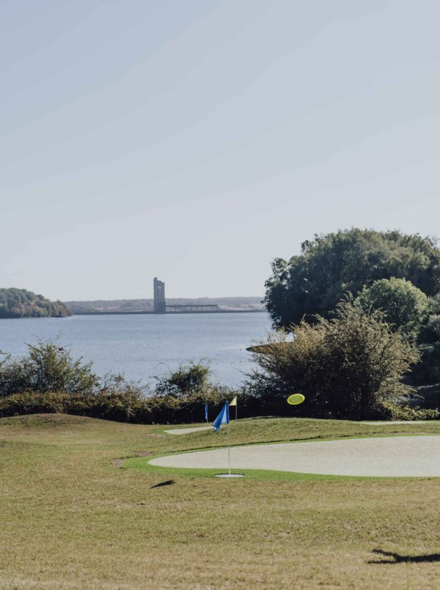 Foot/disc golf at Lakes Golf